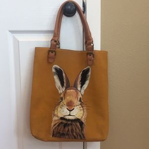 Anthropologie Garden guest Miss Albright tote